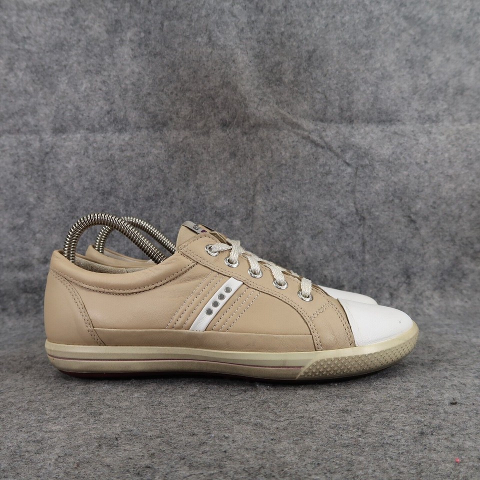 Ecco Shoes Womens 37 Golf Street Sneaker Athletic Oxford Leather