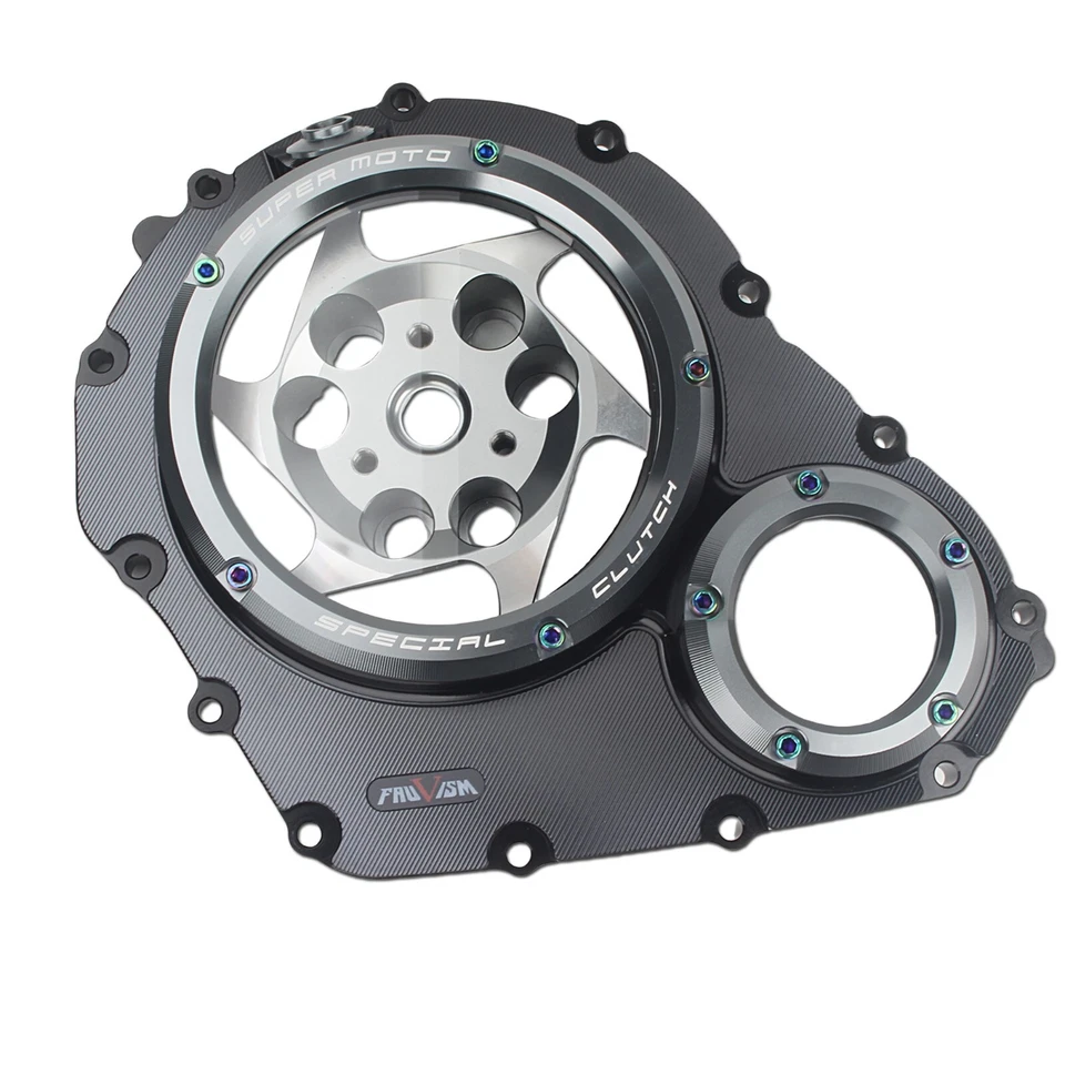 Clutch Cover & Spring Retainer R Fit for SUZUKI GSXR600 GSXR750 2006-2022 - Image 3 of 4