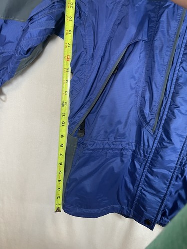 Columbia Titanium Omni Tech Womens Size Small Waterproof Long Sleeve Jacket Blue - Picture 11 of 12