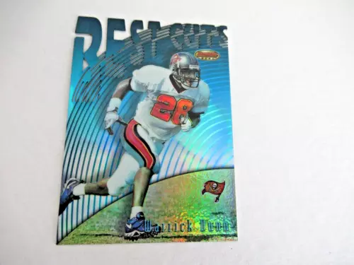 1997 Bowman's Best Cuts Refractor Warrick Dunn RC Bucs #BC7