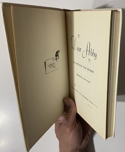 Dear Abby by Abigail Van Buren (1958 SIGNED Hardcover) - Picture 10 of 12