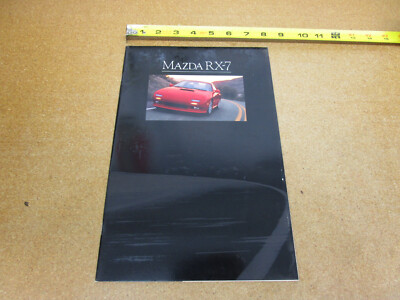 1990 Mazda RX-7 Turbo GTU  GXL sales brochure 24pg ORIGINAL literature