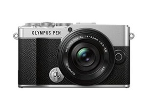 OLYMPUS Mirrorless SLR Camera PEN E-P7 14-42mm EZ Lens Kit Silver