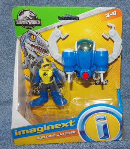 IMAGINEXT JURASSIC WORLD 2018 SUB DINO CATCHER SET - Bild 1 von 7