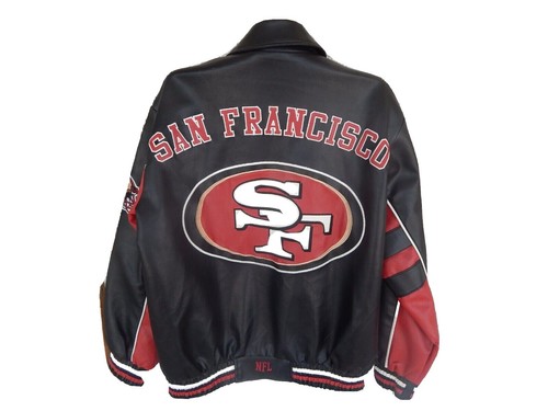 VINTAGE 1990s Apex One San Francisco 49ers full zip windbreaker