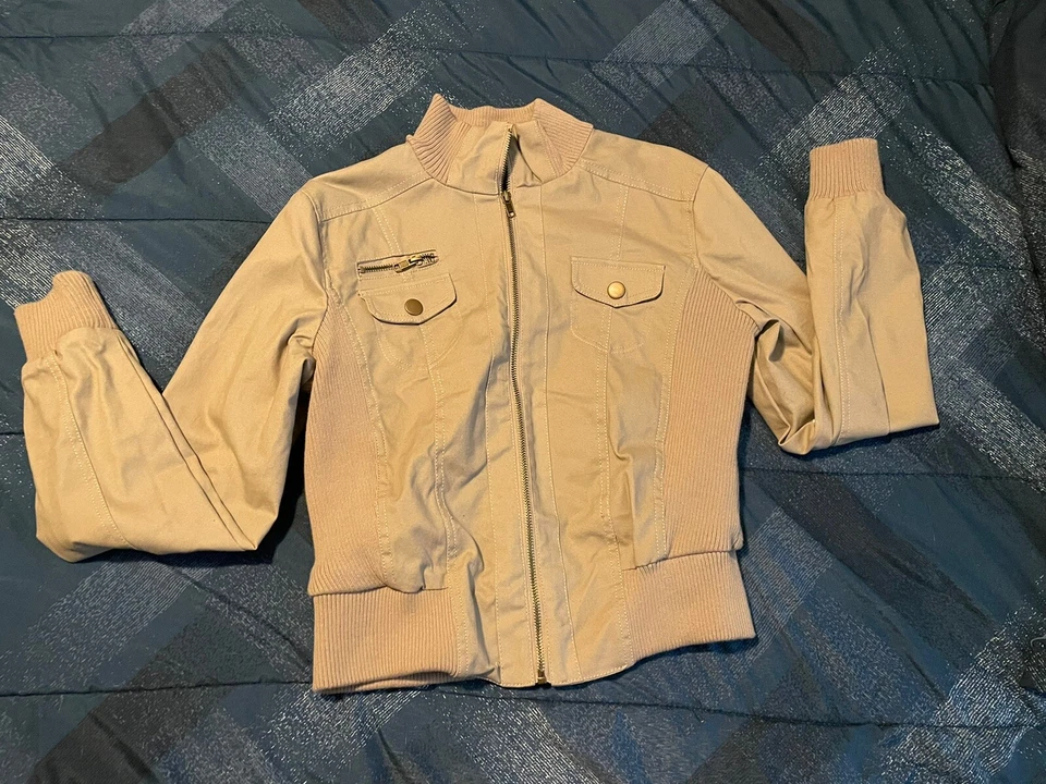 Khaki Womens Jacket - Image 2 of 4