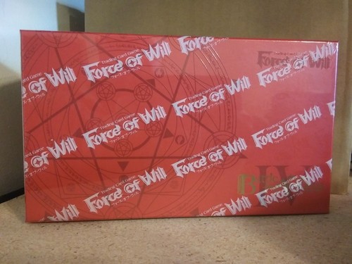 Force Of Will TCG Battle For Attoractia Alice Cluster Booster Box Factory Sealed