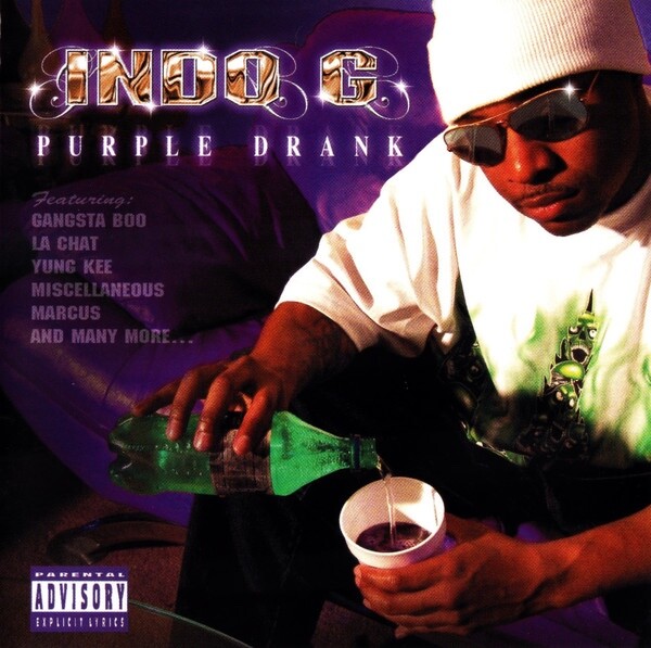 INDO G - PURPLE DRANK ALBUM CD MEMPHIS RAP RARE GANGSTA BOO