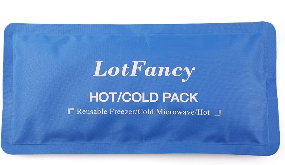 LotFancy Ice Pack for Injuries, Pack of 2, Reusable Hot Cold Pack for