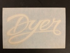 Dyer Harp Guitar Sticker / Decal