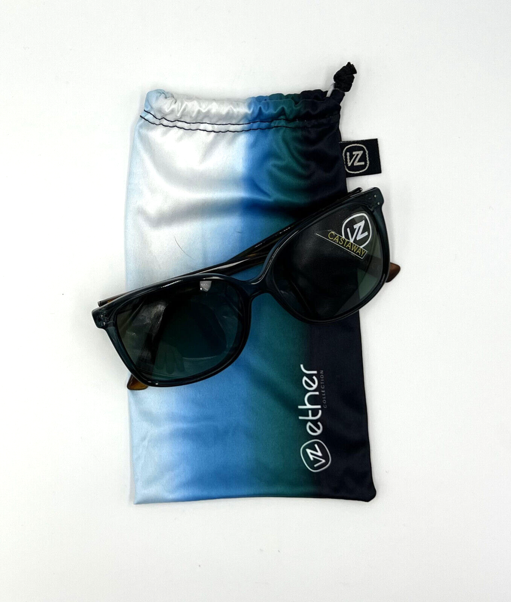 Occhiali Da Sole Vonzipper Castaway – Nero Lucido, Lenti Sfumate Tartaruga, Protezione UV, Made In Italy - Foto 2