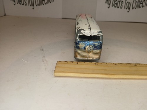 Vintage Tootsietoy 1957 Greyhound Bus Scenicruiser - 7" Metal Tootsie Toy - Picture 5 of 7
