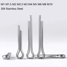 Split-Pins Split Cotter Pins 1mm to 10mm Choose A2 Stainless Steel Clevis Pin