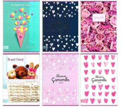 Maxi Notizbuch KAMILLE Love SEVEN max MENGE + 30% Papier 100gr