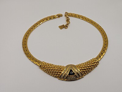 LANVIN Germany Collier Vintage Halskette 80er Jahre Top Zustand!