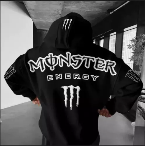 LO ÚLTIMO Para hombres Moda Monster Energy Suéter Traje de Sudadera Negro Diseño Multicolor - Imagen 22 de 31