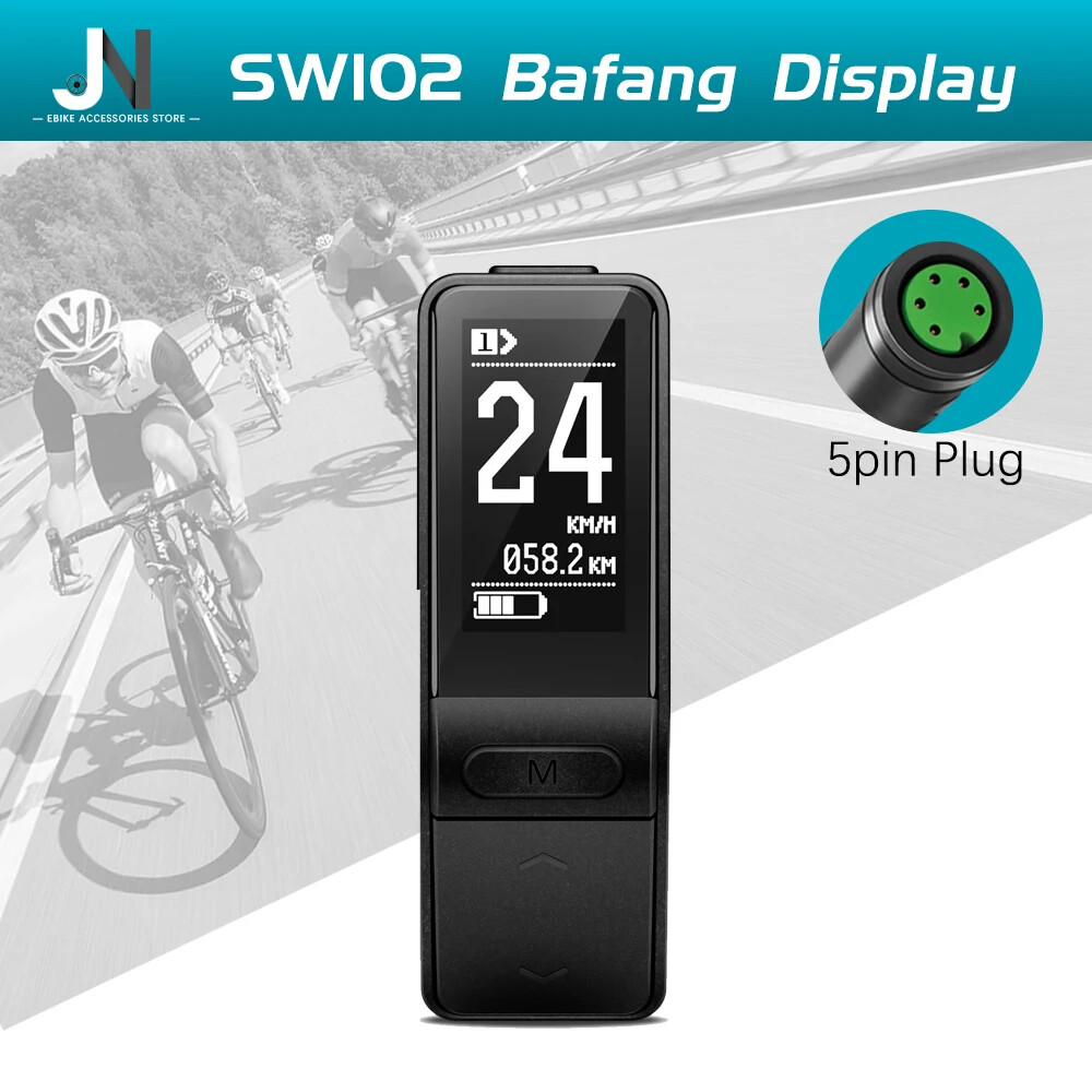 E-Bike HMI SW102 Display – LCD-Minidisplay Für BAFANG BBS01/BBS02/BBSHD, IP65 Wasserdicht, 24-48V E-Bike HMI SW102 Display – LCD-Minidisplay Für BAFANG BBS01/BBS02/BBSHD, IP65 Wasserdicht, 24-48V