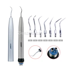 Dental Air Scaler Handpiece with Quick Coupling Sonic/Ultrasonic ScalingTips