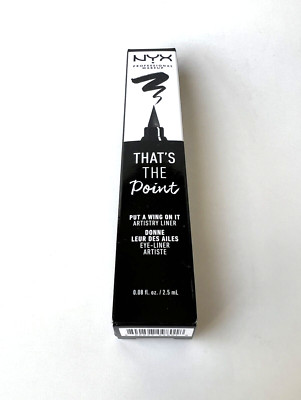 NYX PROFESSIONAL THAT'S THE POINT EYE LINER - BLACK  PUT A WING ON IT TPE01