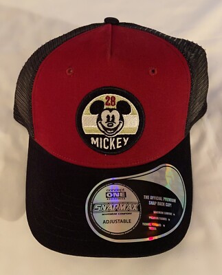 Concept One Adult Disney Mickey Mouse Baseball Cap Trucker Hat NEW Snap  Back