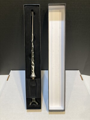 #ad #ad Wizarding World of Harry Potter PROFESSOR SLUGHORN WAND Universal Studios w Box $24.50