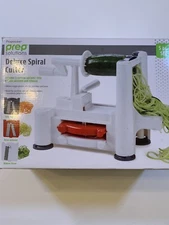 Progressive Prep Solutions Deluxe Countertop Spiralizer Spiral Cutter 5 pc. set