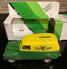 Vintage ERTL 1/25 Scale Diecast 1950 Chevy John Deere Panel Delivery Truck Bank
