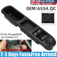 Power Electric Window Control Switch Fits Citroen C3 Picasso 6554 QC 96548591XT