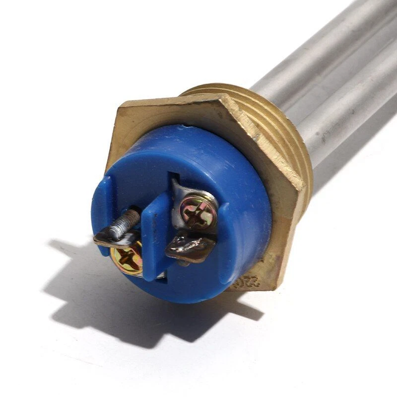 Elemento calentador de agua plegable atornillable 1 pulgada NPT 1KW-6KW 201SS eléctrico tubular Foto 4 de 4