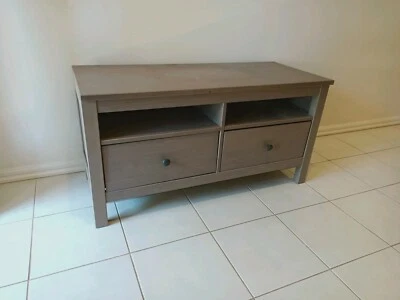 Ikea Hemnes 2 Drawer Tv Stand Grey Brown Delivery Available