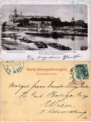 CPA AK POLAND KRAKOW Wieza Ratuszowa (288540