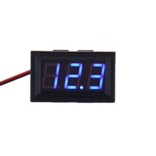 4.5-30v Dc Two-wire 0.56 Red Green Blue Panel Mount Digital Voltage Voltmeter 4.5-30v Dc Two-wire 0.56 Red Green Blue Panel Mount Digital Voltage Voltmeter