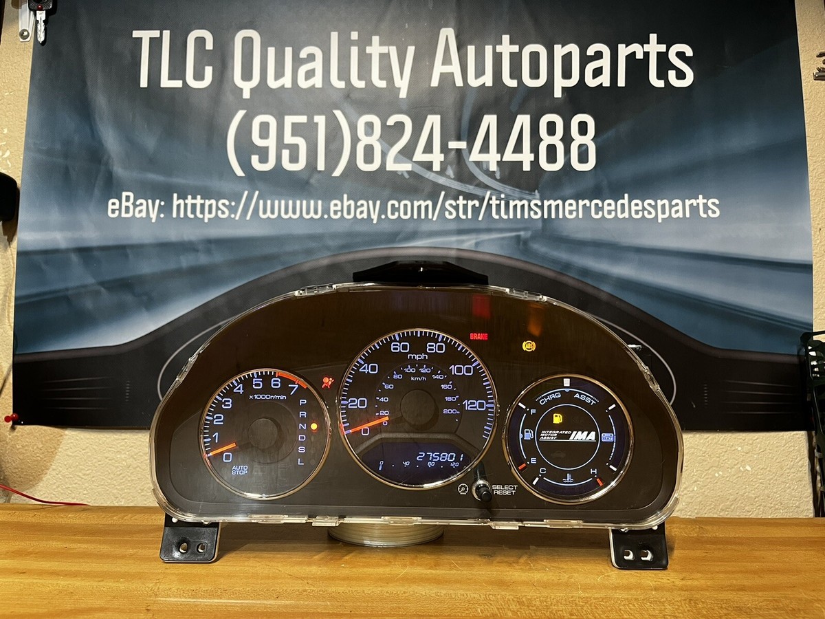 2003-2005 Honda Civic Hybrid Instrument Cluster 276k Miles | eBay