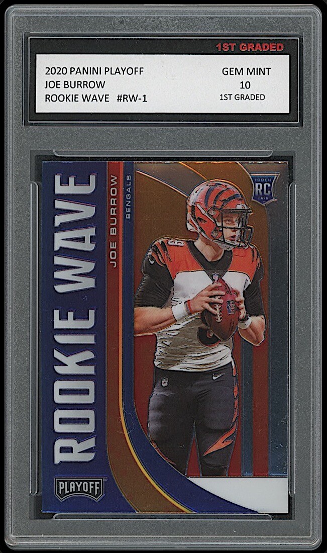Joe Burrow-Ja' Marr Chase 2020-21 Foglia Graduate Gem-Mt - Foto 11