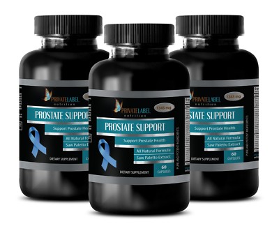 Prostate Support Health Formula. Healthy Urinary Tract (3 Bottles, 180 Caps)