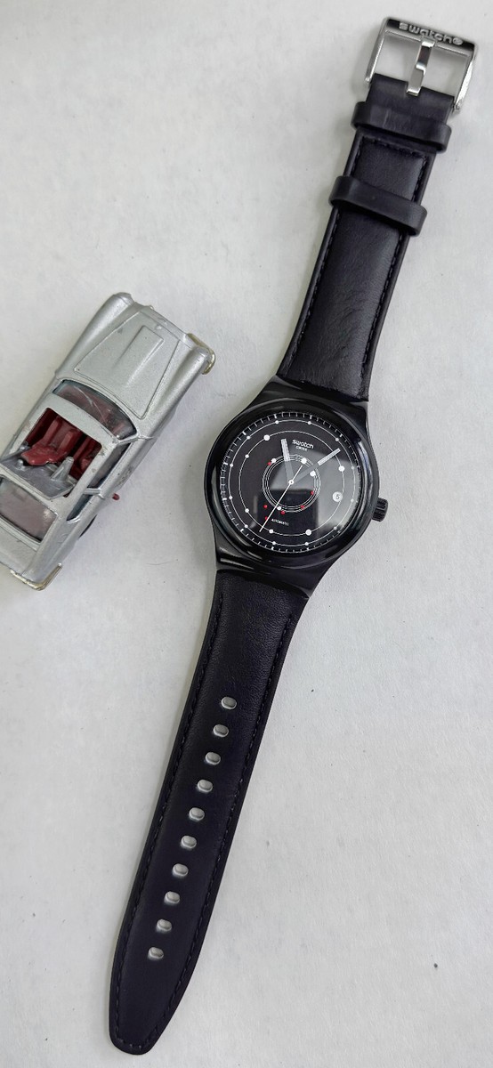 SWATCH スウォッチ SUTB400 SISTEM BLACK Swatch Sistem51 SUTB400 SISTEM BLACK Date 19J Automatic New