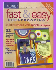 MEMORY MAKERS FAST  EASY SCRAPBOOKING SPEICAL ISSUE MAGAZINE 2004 - FREE SHIPPI