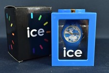 Ice Watch Ice.Fl.Mys.U.S.15 Ice Flower Mystic Unisex New Wristatch Blue with Box