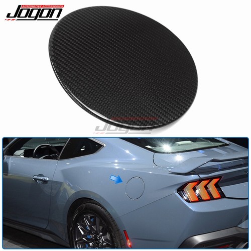Cubierta de embellecedor de tapa de gas de aceite para tanque de combustible de carbono para Ford Mustang S650 GT Darkhorse 2024+ - Imagen 9 de 13