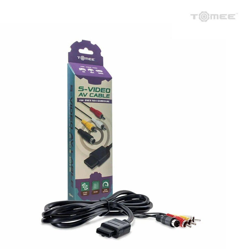 GameCube/ N64/ SNES S-Video AV Cable - Tomee - Image 2 of 3
