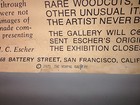 Authentic Rare Vorpal Gallery M.C. Escher Poster (1970) Needs Archival Care! — photo 5