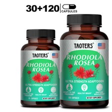 Rhodiola Rosea Capsule 1000mg - Help Energy Mental Health,30 120 Capsules