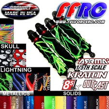 HOT  ARRMA 1/5th KRATON  OUTCAST 8S SHOCK BOOTS - COVERS / SOX FFRC 4 PCS 
