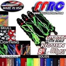 HOT!! ARRMA 1/5th KRATON & OUTCAST 8S SHOCK BOOTS - COVERS / SOX  FFRC (4 PCS)