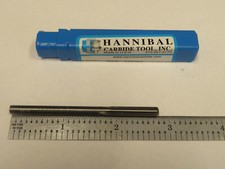 .1818" 4 Flute Hannibal Carbide Reamer, 1 Pc, Made in USA