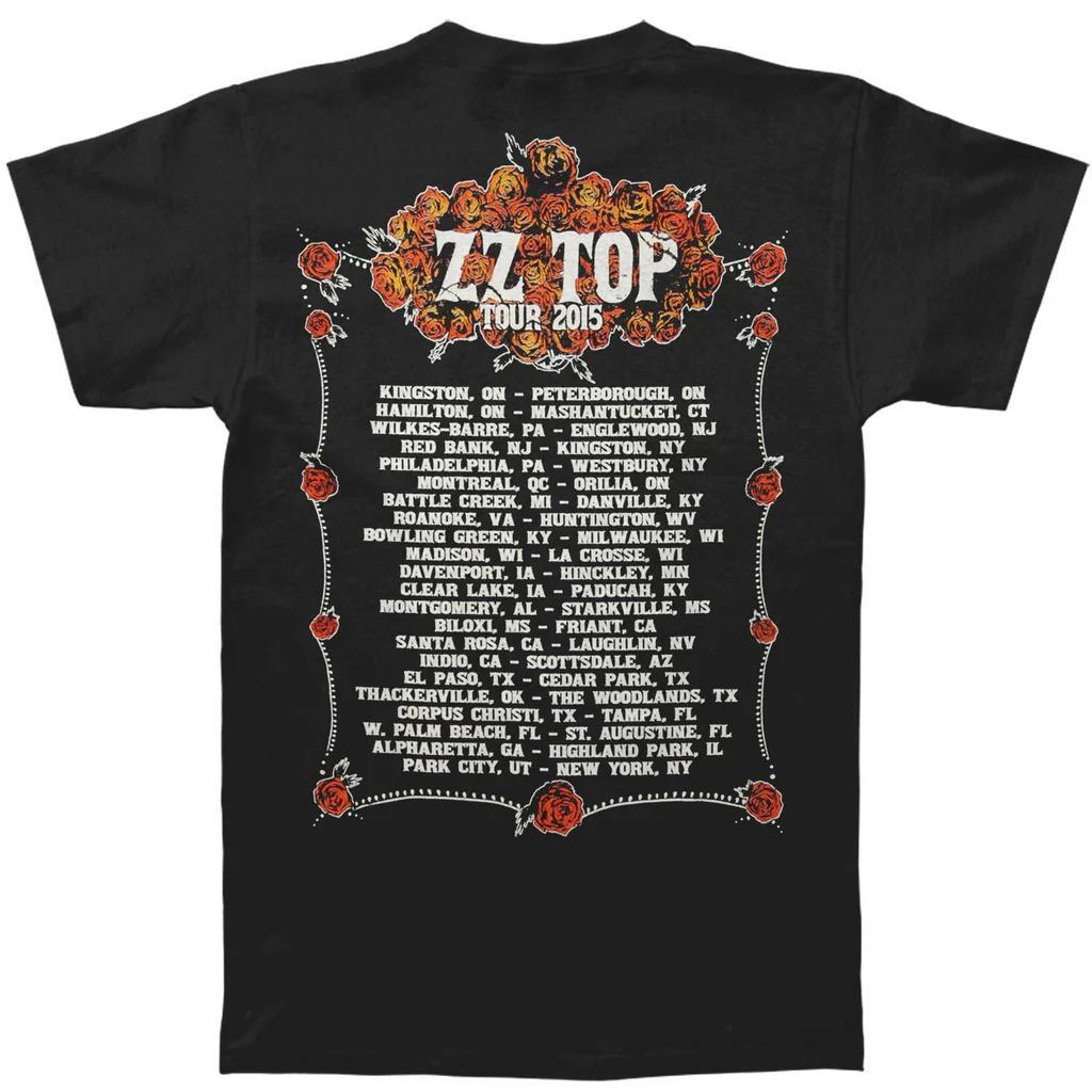 ZZ Top Shirt 2015 Tour T-shirt - Classic Car T-Shirt - M | eBay
