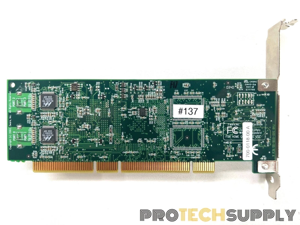 Tarjeta RAID 3WARE Escalade Sata 700-0118-00 con GARANTÍA Foto 4 de 4