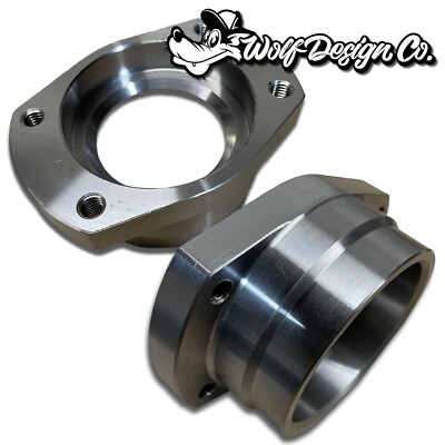 Ford 9'' Inch Big Bearing Axle Ends 3/8'' Bolts New Torino Style Slide Over Tube