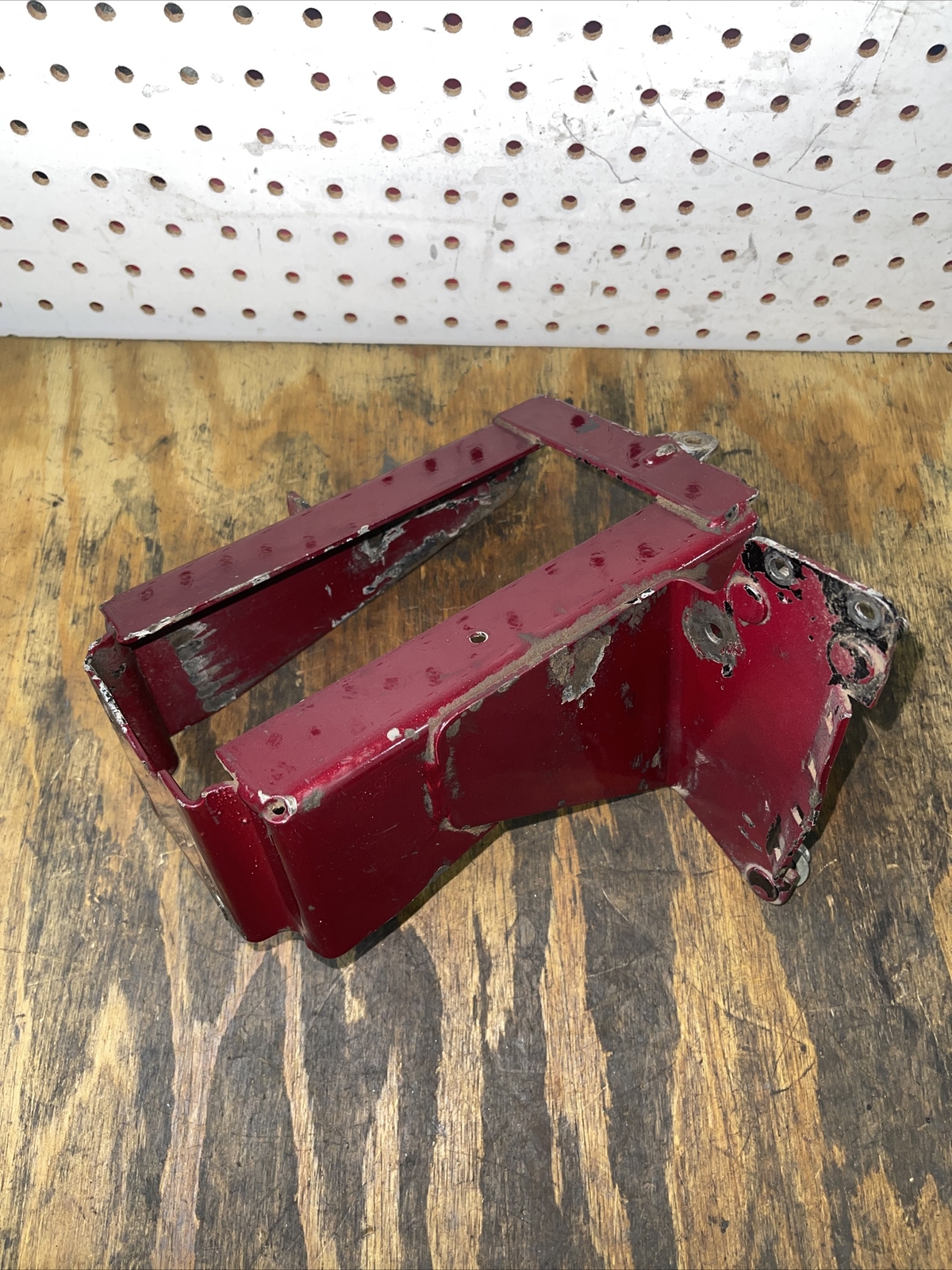 6578 Harley Ironhead Sportster Battery Box Tray Oil Mount Bracket XLH XL 188 eBay