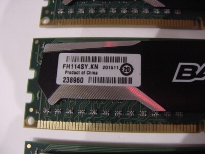 COMPUTER MEMORY - BALLISTIX SPORT 1600MHz 1.5V BLS4G3D1609DS1S00